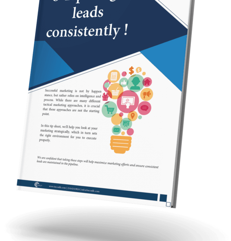 8 Tips to get leads consistently Marketing Tip Sheet